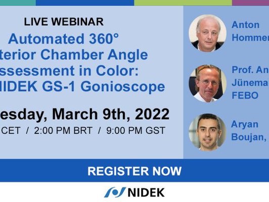 Automated 360° Anterior Chamber Angle Assessment in Color: The NIDEK GS-1 Gonioscope